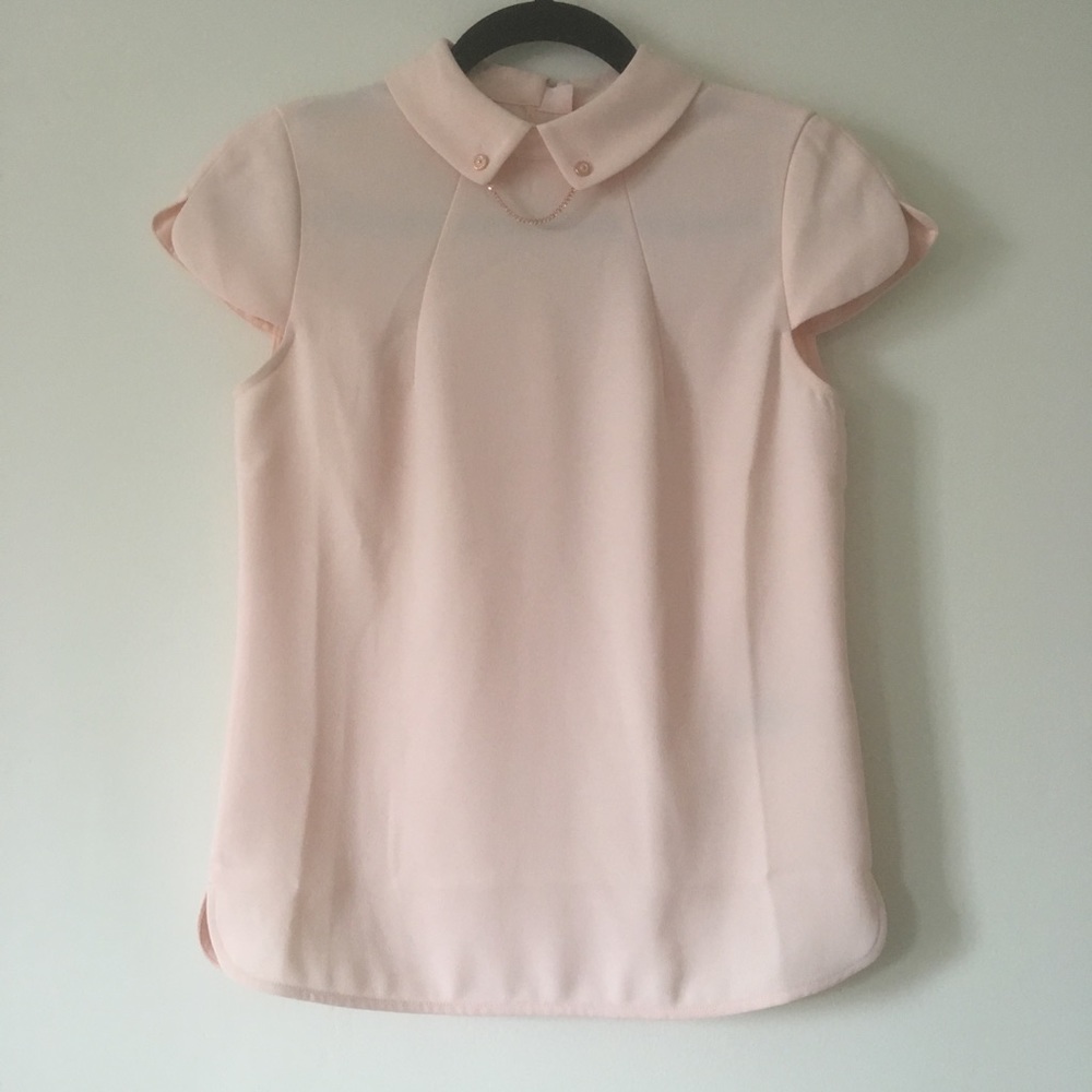 Ted Baker Peter Pan collar top